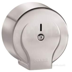 Delabie Dispensers -  Delabie Toilet Paper Dispenser 200m 304 Stainless Steel Satin Finish