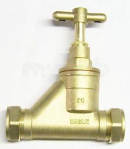 Compression Stop Cocks -  Midbras 28mm Cxc Brass Stopcock Bs1010