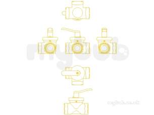 Danfoss Motorised Control Valves -  Danfoss Hrb3 Pn10 Rotary Ctrl Vlv 11/2 065z040900