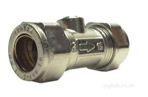 Isolating Valves -  15mm Np Isolating Valve Slotted 01 10535