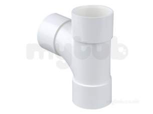 Wavin Certus Products -  Wavin 50mm Tee 87.5 2cp190w