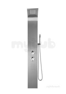 Roca Brassware -  Essential Shower Column Chrome 2h0417000