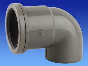 Osma Above Ground Drainage -  2s360g Grey Osma 90d Adapt For 2 Inch Pipe