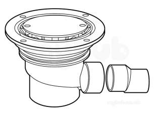 Osma Above Ground Drainage -  Osma Shower Gully-sheet Flr St 2v511-g
