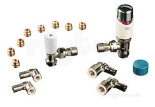Invensys Trv4 Trv Valves -  Drayton Trv4 15mm Angle And Int Head Gold