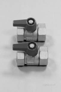 Myson Under Floor Heating -  Myson 1 Inch Manifold Ball Valves Per Pair