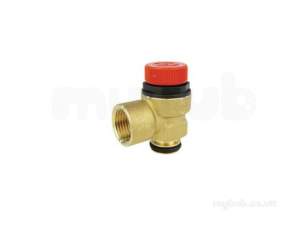 Ideal Domestic Boiler Spares -  Ideal 173977 Pressure Relief Valve Kit