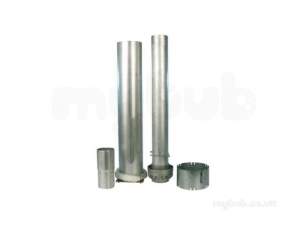 Baxi Boiler Spares -  Baxi 225542 Flue Assy Pack 100