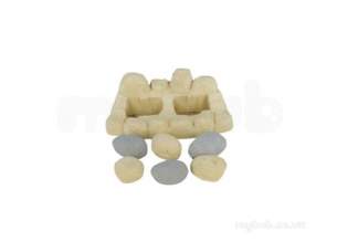 Baxi Boiler Spares -  Baxi 5109724 Ceramics Pebbles Set