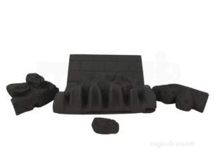 Valor Gas Fire Spares -  Valor 5108037 Ceramics Coal Set