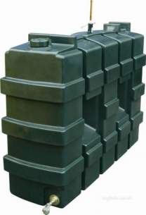 Titan Plastic Oil Storage Tanks -  Titan R1000tt Superslim Talking Oiltank