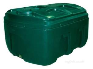 Titan Bunded Oil Storage Tanks -  Titan Eslp1200t Ecosafe Plastic Oil Tank