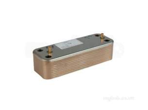 Baxi Boiler Spares -  Baxi 248723 Heat Exchanger 22 Plates