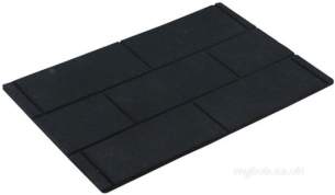 Valor Gas Fire Spares -  Valor 0579339 Back Brick