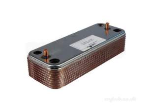 Ariston Boiler Spares -  Ariston 998483 Heat Exchanger-secondary