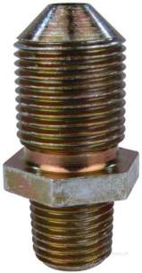 Baxi Boiler Spares -  Baxi 043136 Adaptor 10mm To 1/4 Inch Bspt