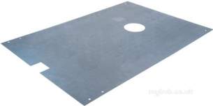 Baxi Boiler Spares -  Baxi 222584 Plate Closure Assembly