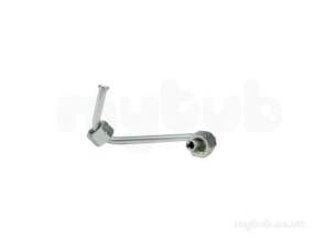 Baxi Boiler Spares -  Baxi 233282 Pipe Supply Gas Tap Assembly