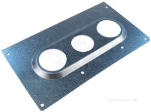Baxi Boiler Spares -  Baxi 230877 Solo 2 Retaining Plat H/exc