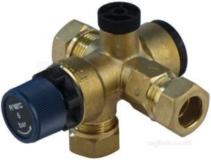Baxi Boiler Spares -  Baxi 247683 Pressure Relief Valve Maxflo