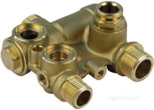 Vguk Oem Spares -  Glow Worm 0020027595 Outlet Block