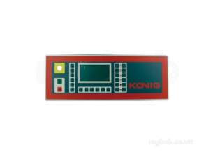 Bakery Commercial Catering Spares -  Koenig E651.01555 Main Display Panel