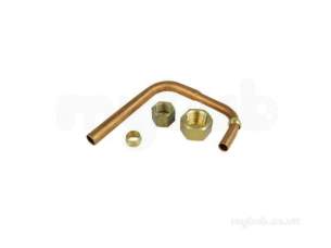 Glow Worm Boiler Spares -  Glow Worm 2000800183 Supply Pipe