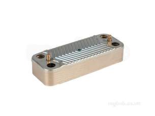 Glow Worm Boiler Spares -  Glow Worm S801195 Heat Exchamger C/w Gaskets