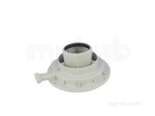 Glow Worm Boiler Spares -  Glow Worm 801668 Flue Adaptor C/w Cap And Seal