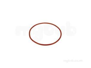 Glow Worm Boiler Spares -  Glow Worm S212327 O Ring Flue Seal Sil70 Red