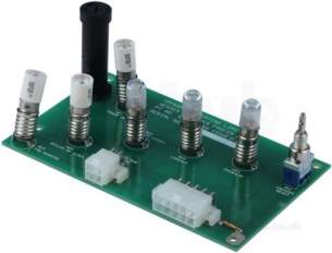 Hamworthy Boiler Spares -  Hamworthy 563901193 Fascia Printed Circuit Board Basic Assembly-wsx.100m