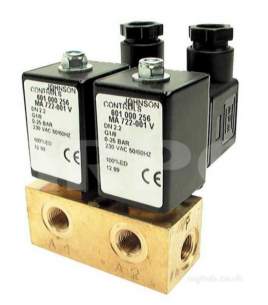 Nuway Burner Spares -  Nuway E01-113j Solenoid Valve Twin B