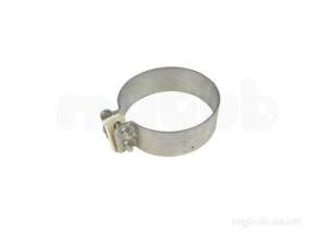Ocean Boiler Spares -  Alpha Ocean 6 5108710 Flue Clamp