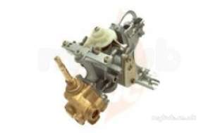 Chaffoteaux Boiler Spares -  Chaffoteaux 53046 00 Gas And Water Section