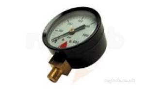 Oil Spares Sundries -  Mytherm Oil Gauge 0-600 Psi 50mm