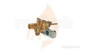 Cfm Kinder Flavel Firespares -  P079538 Gas Tap And Piezo Jca 639 Obs