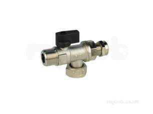 Baxi Boiler Spares -  Baxi 248225 Isolation Return Tap