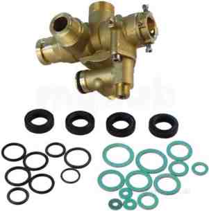 Ocean Boiler Spares -  Ocean 6 5629960a 3 Port Valve And Seal Kit