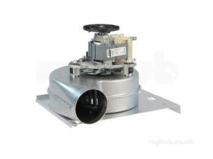 Potterton Boiler Spares -  Potterton 8242083 Fan Assembly Kit Rlh108/0042