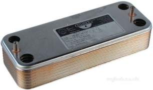 Ocean Boiler Spares -  Alpha 6 5633110a Dhw Heat Exch And Kit 740