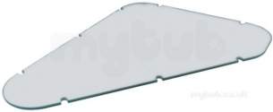 Bakery Commercial Catering Spares -  Inside Glass Triangular Window 556164