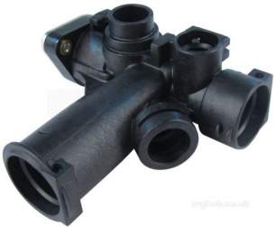 Chaffoteaux Boiler Spares -  Chaffoteaux 61010436 Valve Block Assembly Details