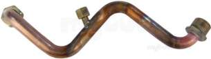 Ocean Boiler Spares -  Alpha 1 017663 Pipe 1.017663