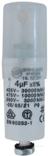 Electro Oil Burner Spares -  Eogb M02-0007 Capacitor 4mf 400v Thrd
