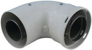 Ravenheat Boiler Spares -  Ravenheat N90fbi 90 Degree Inline Bend