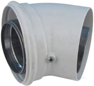 Ravenheat Boiler Spares -  Ravenheat 0019cur01010/0 Flue Bend