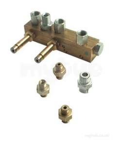 Riello Burner Spares -  Riello 3005492 Valve Block Assembly