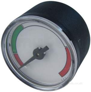 Radiant Help Line Boiler Spares -  Radiant 86014la Pressure Gauge Water