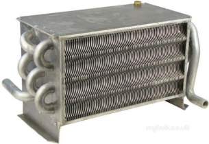 Ferroli Boiler Spares -  Ferroli 39810460 Heat Exchanger 39810461