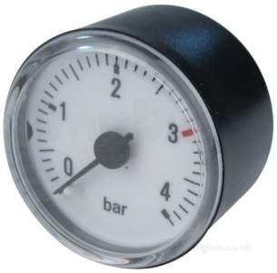 Ferroli Boiler Spares -  Ferroli 39809750 Pressure Gauge